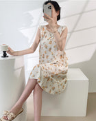 Princess-style summer lightweight dress for women