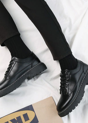 Versatile business casual leather shoes