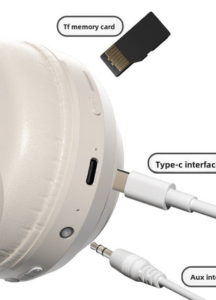 Head-mounted Bluetooth headphones