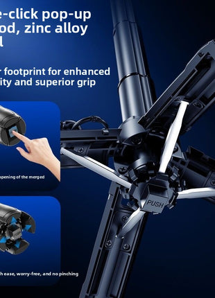 Portable Magnetic Selfie Stick