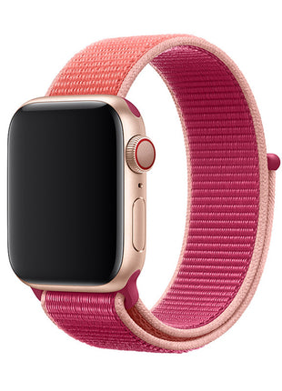 Breathable woven loop Velcro watch strap