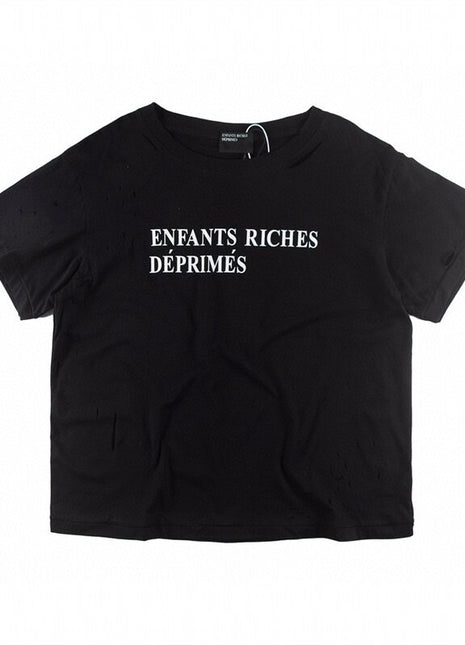 Distressed Slogan Unisex T-Shirt