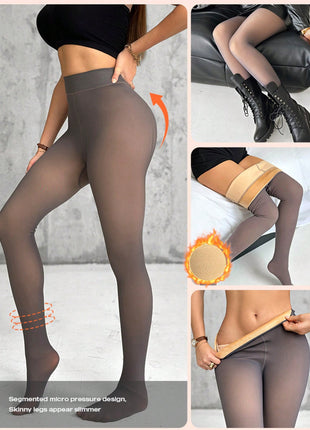 Women's Fake Bare Leg Thermal Leggings