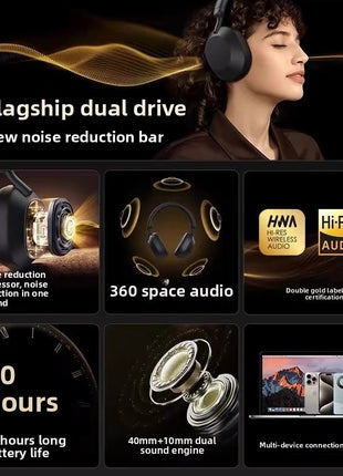 Wireless Bluetooth Microphone Headphones