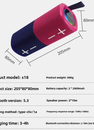 Dual-function Bluetooth speaker