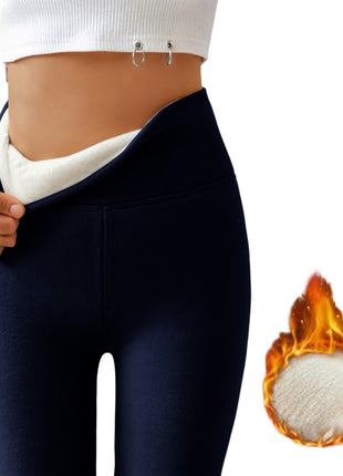 Thickened and fleece-lined leggings for women