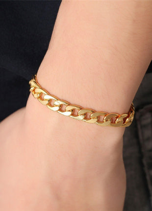 Men's side bracelet necklace