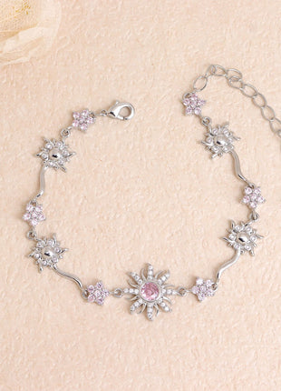 Sunflower Gold Plated Women's Bracelet