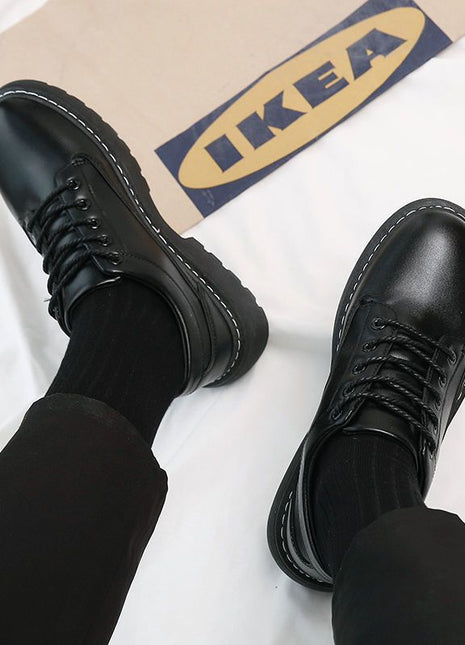Versatile business casual leather shoes