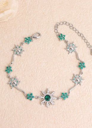 Sunflower Gold Plated Women's Bracelet