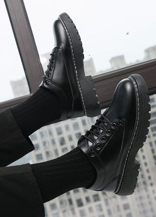 Versatile business casual leather shoes