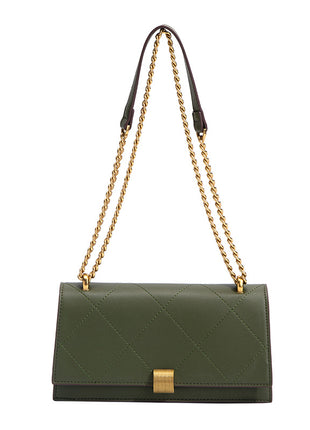 Rhombus Chain Crossbody Bag