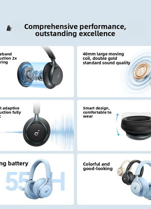 Head-mounted wireless Bluetooth headset