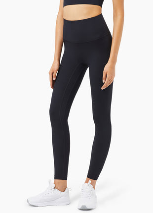 High Waist Naked Feel Yoga Pants for Women Anti-Curl Fitness Tights