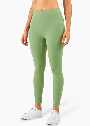 High Waist Naked Feel Yoga Pants for Women Anti-Curl Fitness Tights