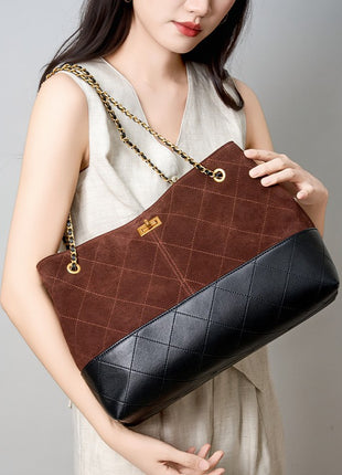 Pilin Ge Chain Handle Lightweight Crossbody Bag