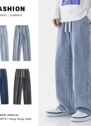 Baggy Denim Pants Men Casual Streetwea