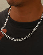 Men's side bracelet necklace