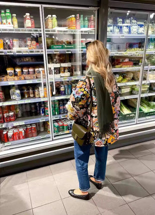 Autumn and Winter Printed Cotton-Padded Jacket