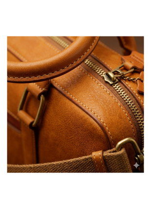 Vintage Leather Laptop Briefcase – Premium Business Messenger Bag for Modern Professionals