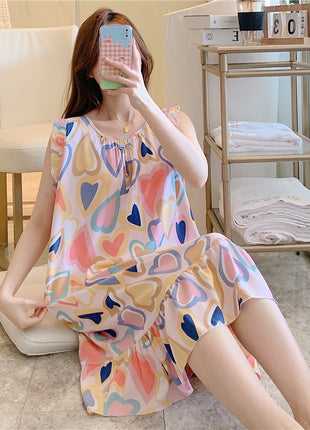 Princess-style summer lightweight dress for women