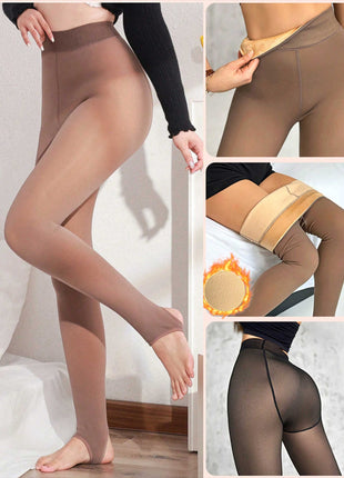 Women's Fake Bare Leg Thermal Leggings