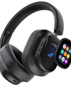 Wireless ANC Headphones with Touch Screen