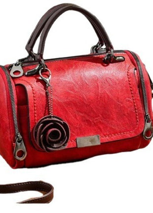 Small Flower Pendant Crossbody Bag