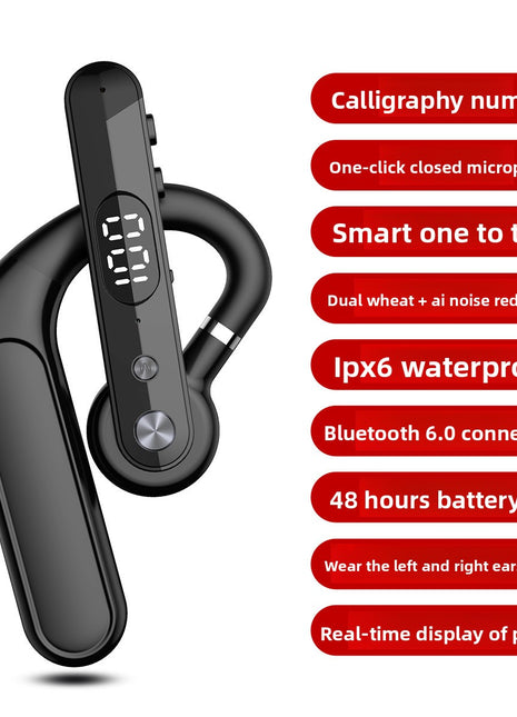 Wireless Bluetooth Headset 6.0, Noise Cancelling