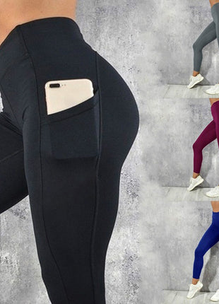Sports yoga pants hip waist sports high waist leggings