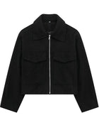 Short jacket coat