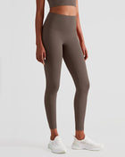 Seamless Anti-Rolling Naked Feeling Yoga Leggings