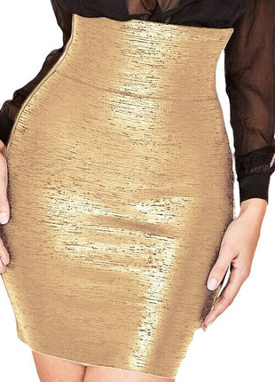 Slim High-Waisted Pencil Skirt for Women