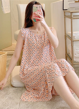 Princess-style summer lightweight dress for women