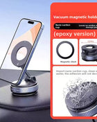 Strong magnetic car phone holder