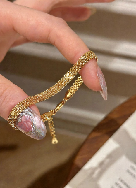 Woven Metal Bracelet