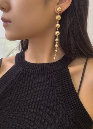 Hip-Hop Punk Metal Stud Earrings for Women