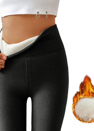 Thickened and fleece-lined leggings for women