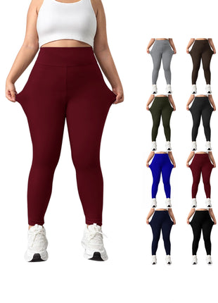 Thickened and fleece-lined leggings for women