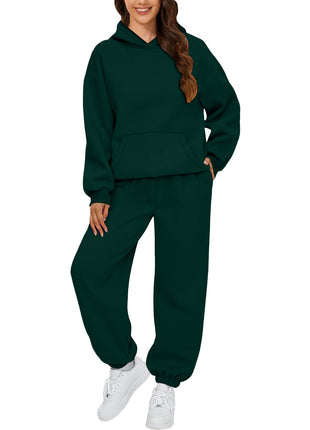 Autumn and winter casual hoodies, sportswear and long pants