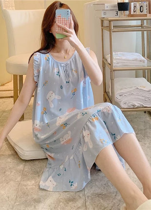 Princess-style summer lightweight dress for women