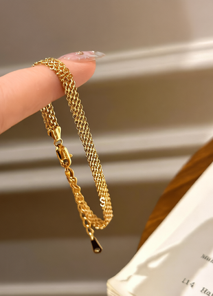 Woven Metal Bracelet