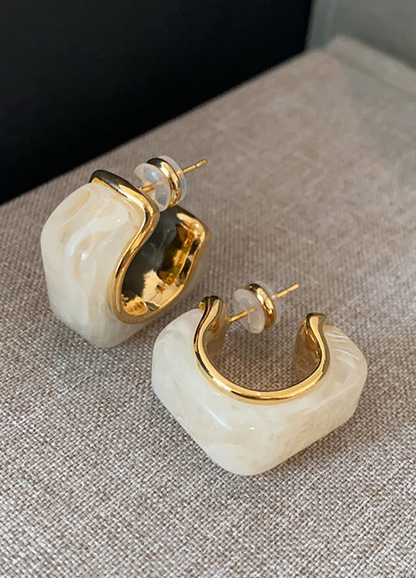 resin earrings