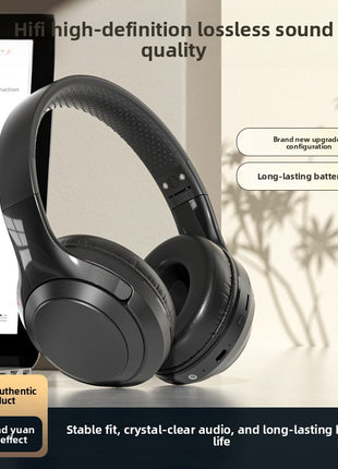 Head-mounted Bluetooth headphones