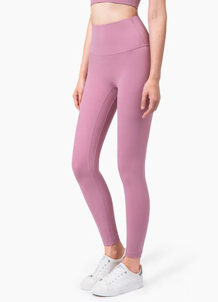 Seamless Anti-Rolling Naked Feeling Yoga Leggings
