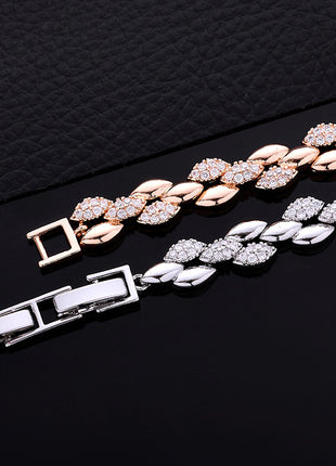 High-Shine Bracelet with Copper Base