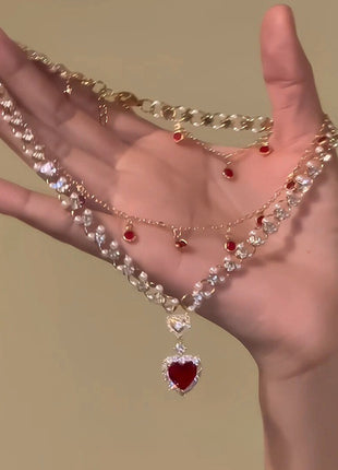 Super sparkly zircon necklace