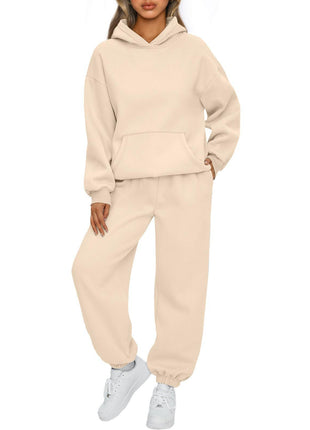 Autumn and winter casual hoodies, sportswear and long pants