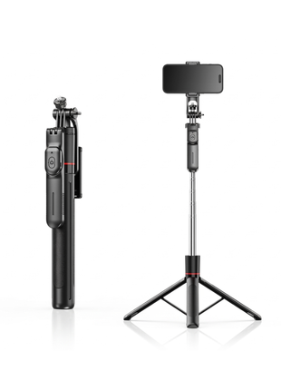 Retractable Bluetooth Selfie Stick Tripod with Anti-Shake