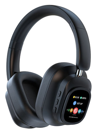 Wireless ANC Headphones with Touch Screen